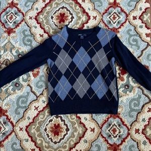 Nice boys argyle sweater.  Like new.